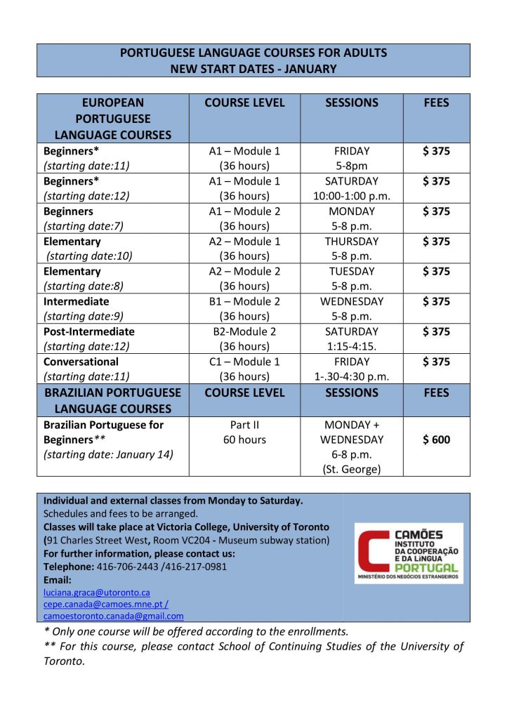 Cursos jan 2019 a 20 de dez 2018